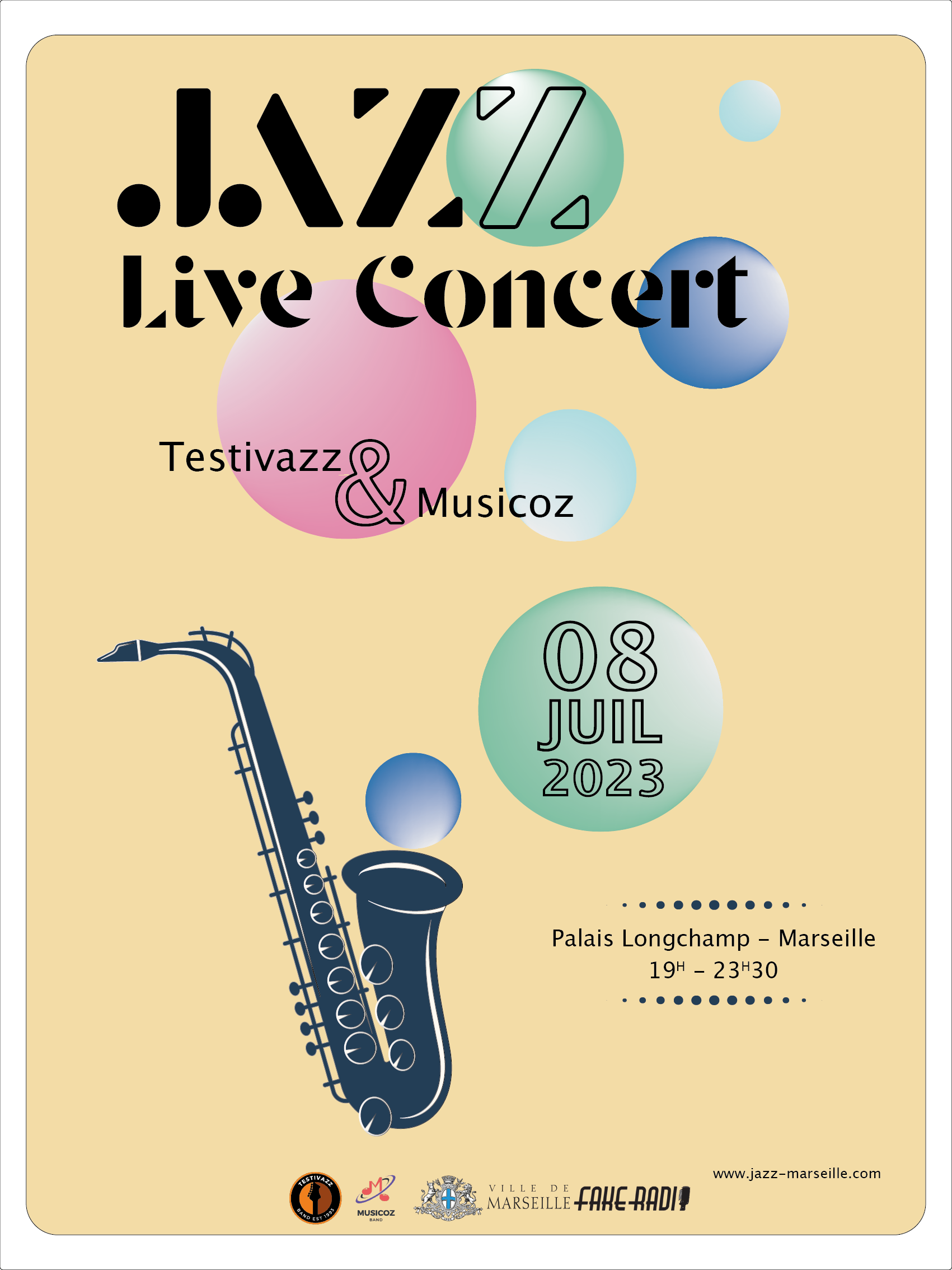 Affiche brut Jazz